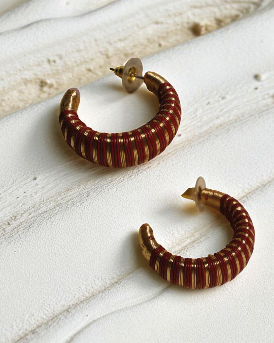 Lineas Heredadas Rojo Aretes AR1